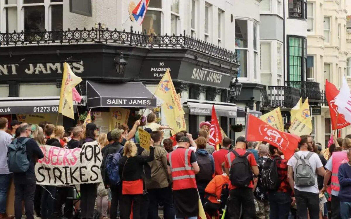The Uvw Strike Leader And A Pub Worker Have Been Suspended Ahead Of The Historic Strike