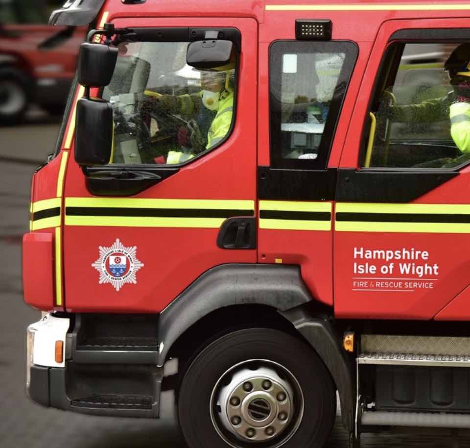 Currently, Firefighters Are On The Scene Of A Waste Fire On Milford Road In Pennington