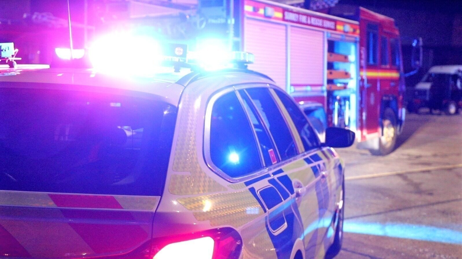 A fire believed to have been deliberately started broke out at a former ex-club servicemen’s in Staines, prompting police to launch an in…