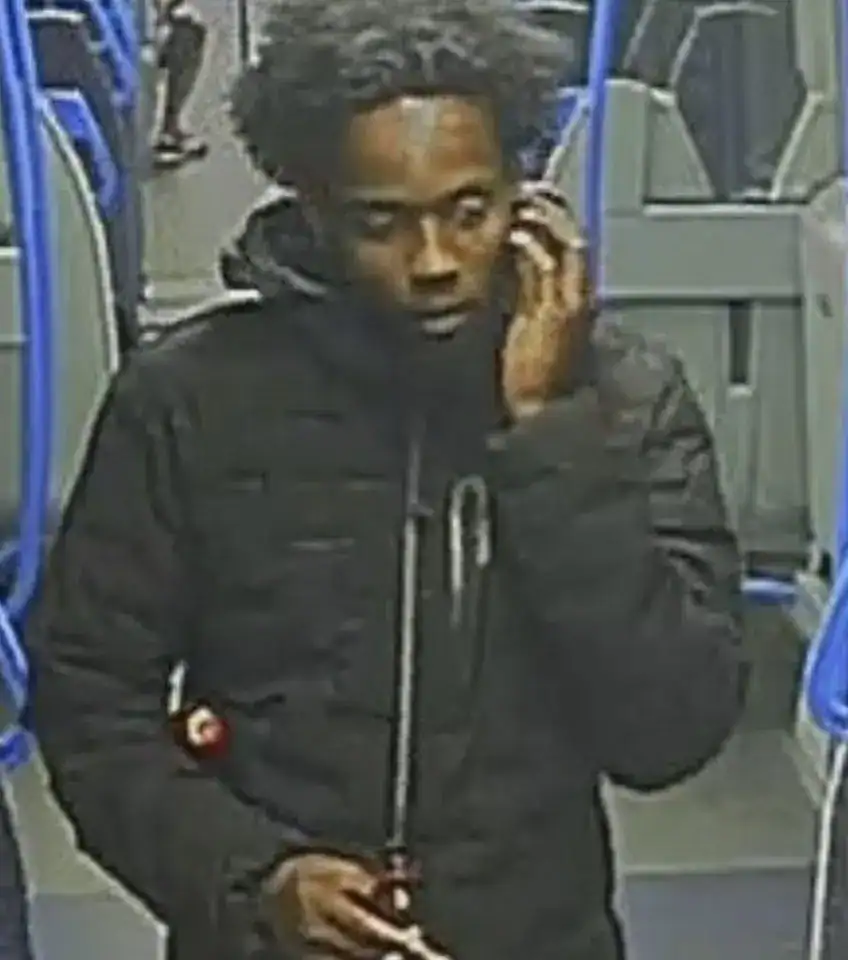 Police are asking for the public’s assistance in identifying this man after a glass bottle was thrown from a bridge in Brighton, striking a woman walking underneath