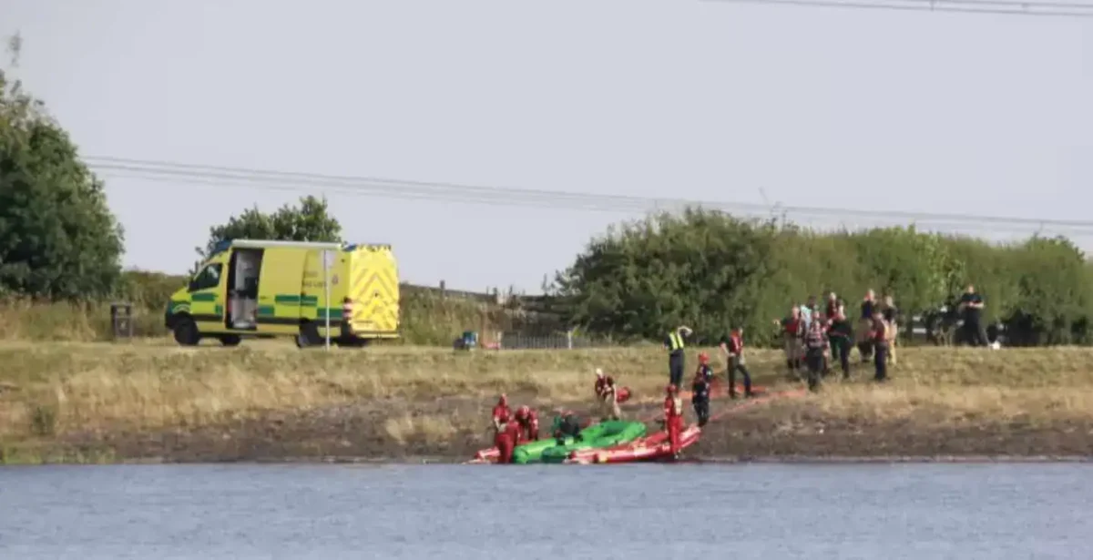 Emergency Crews Are Still Searching Ardsley Reservoir After A Man Was Seen Entering The Water Yesterday Evening