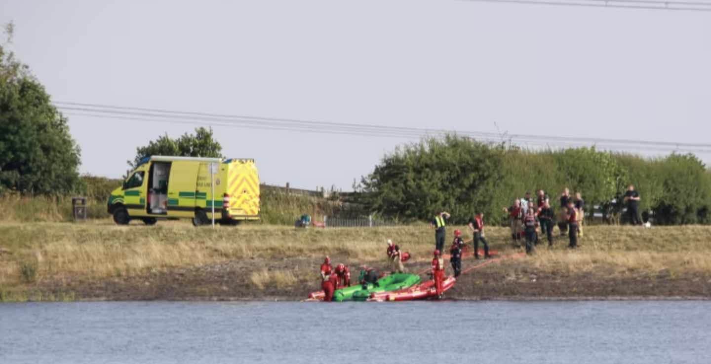 Emergency Crews Are Still Searching Ardsley Reservoir After A Man Was Seen Entering The Water Yesterday Evening