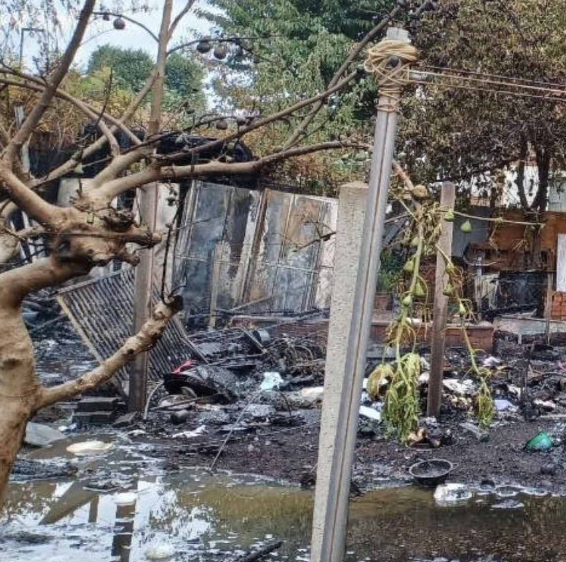 This Afternoon, Six Fire Engines And Approximately 40 Firefighters Responded To A House Fire On Manbrough Avenue In East Ham