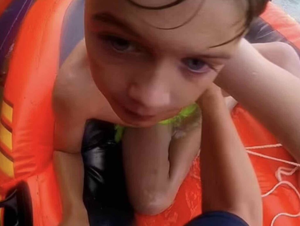 Dramatic occurrence Volunteers from the RNLI lifeboat station in Dungeness rescued an 11-year-old boy who had drifted out to sea in an in…