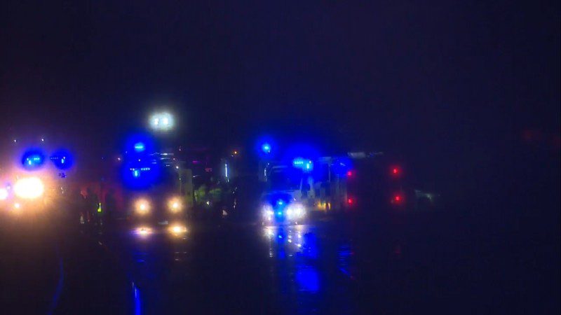 Six Vehicle Collision Closes A3m Motorway 