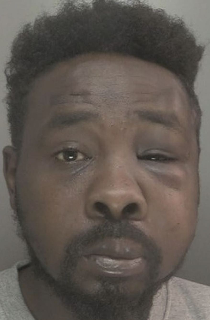 A Sudanese pervert who groped a 10-year-old girl as she chose a packet of crisps in a newsagents was knocked unconscious after a member o…