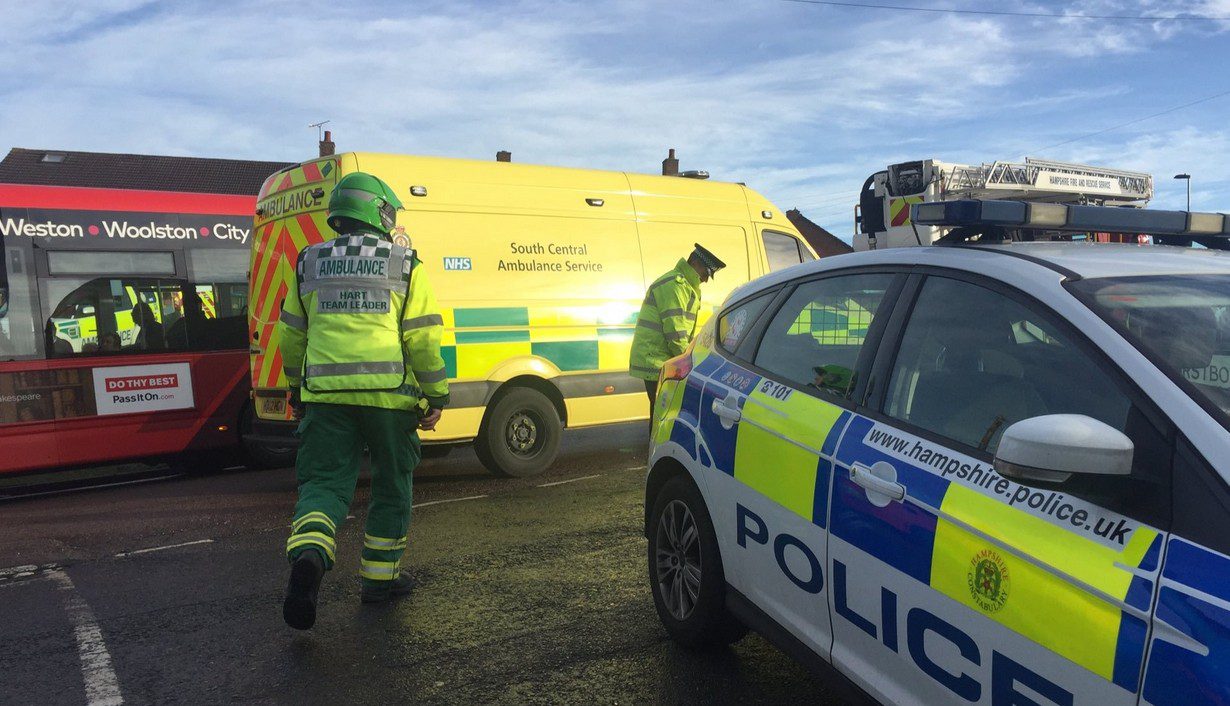 Fire Crews Called To Tackle Flat Fire In Southampton