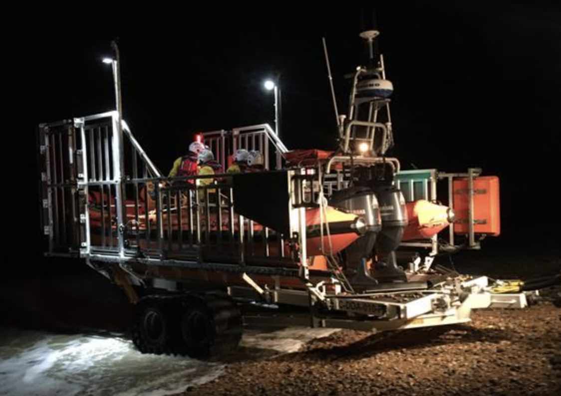 Coastguard Teams From Dover, Deal And Folkestone And Walmer Lifeboat Scrambled To Search For Missing Man In Dover
