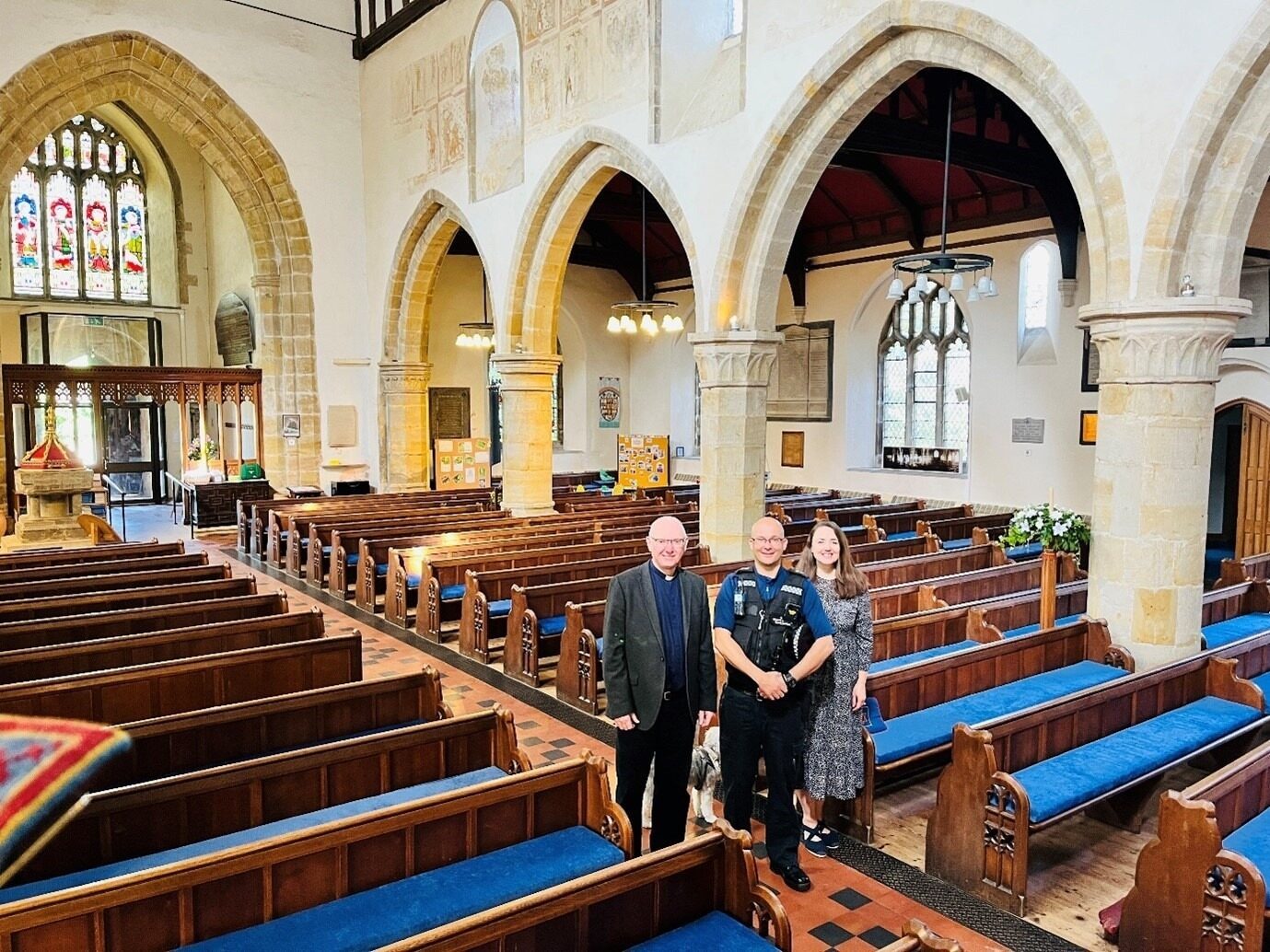 Police Property Act Fund Donates To Battle Church