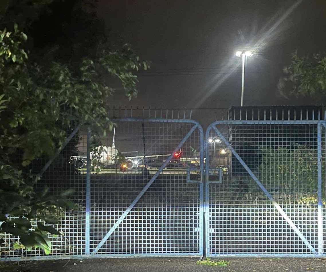 Drunk Man Onboard Claimed There Was A Device Onboard The Aircraft, Which Is Now Parked At Stansted Airport After Sparking Mid Air Emergency