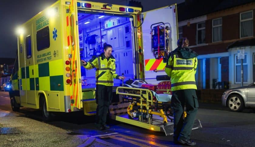 Ambulance response times for life-threatening calls were their joint slowest on record in Wales last month, according to figures released…