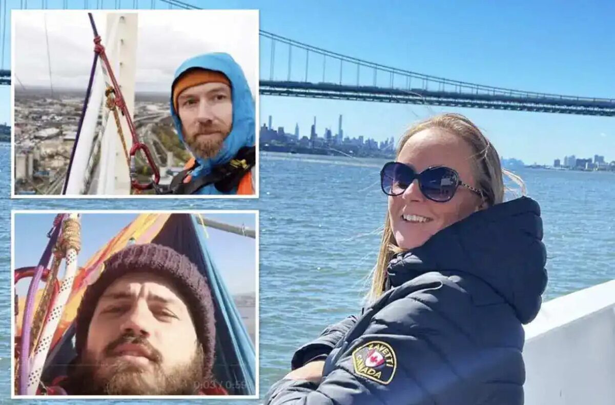 After the deaths of two women, eco protesters who caused traffic jams by scaling a bridge were accused last night of having “blood on their hands.”