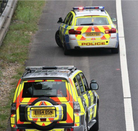 M3 Motorway Southbound Lanes  Closed Following Collision
