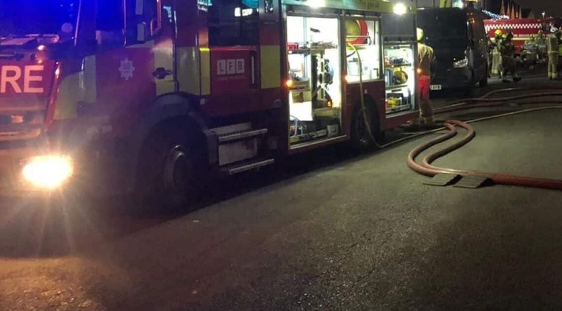 Four Fire Engines And Around 25 Firefighters Tackled A House Fire On Oakfield Road In Croydon