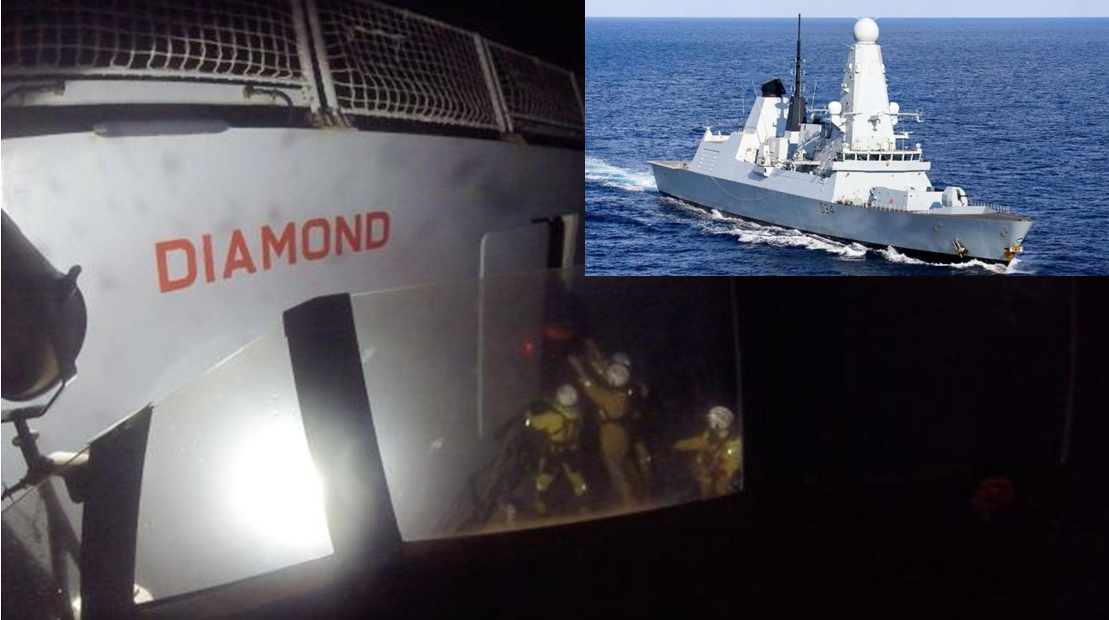 Newhaven Lifeboat, Hms Diamond, Bembridge Lifeboat And Portsmouth Coastguard Respond To A Mayday Call 33 Miles South Of Newhaven