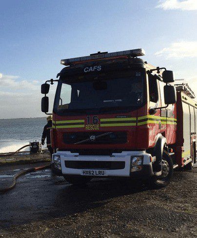 Fire Crews Called To Fire At Havant Rugby Club