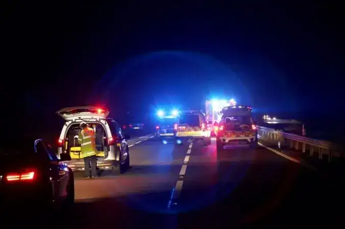 The A3 in Surrey is closed northbound between the A333 (Hindhead Tunnel) and A283 (Milford) following a collision