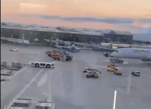 Emergency Services Called To London Heathrow After Plane Is In Collision With A Tug