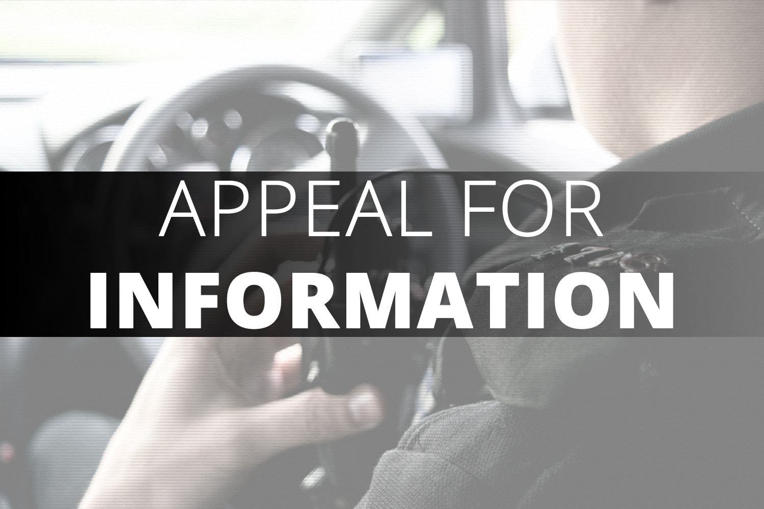 Appeal For Witnesses To A Collision In Bosham