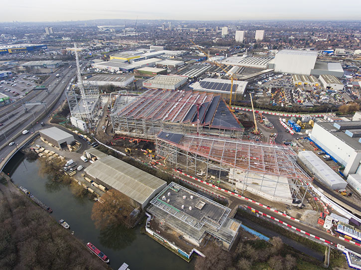 The fatal incident involved an HGV lorry at EcoPark in Edmonton the man was declared dead at the scene