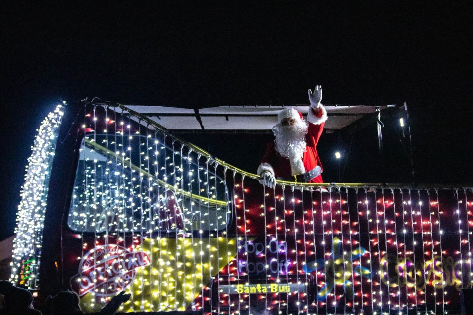 Brighton & Hove Santa Bus Is Out  Raising Funds For 12 Local Charities