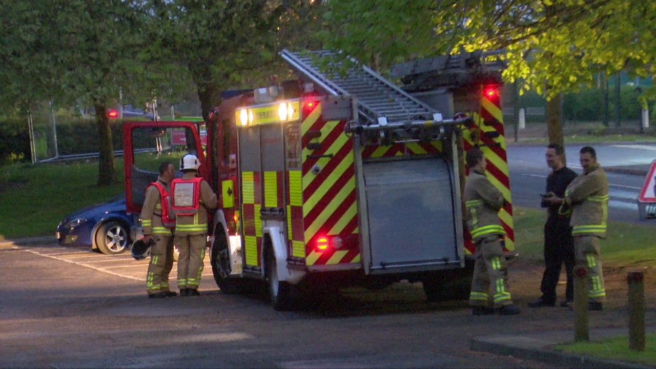 Fire Crews Called To Chemical Fire In Reading