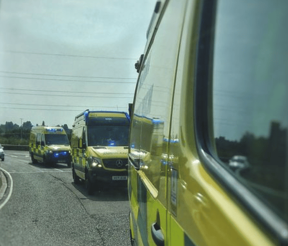 Following an incident at Waterworld in Stoke on Trent this afternoon, two patients were taken to hospital and a number of other people we…