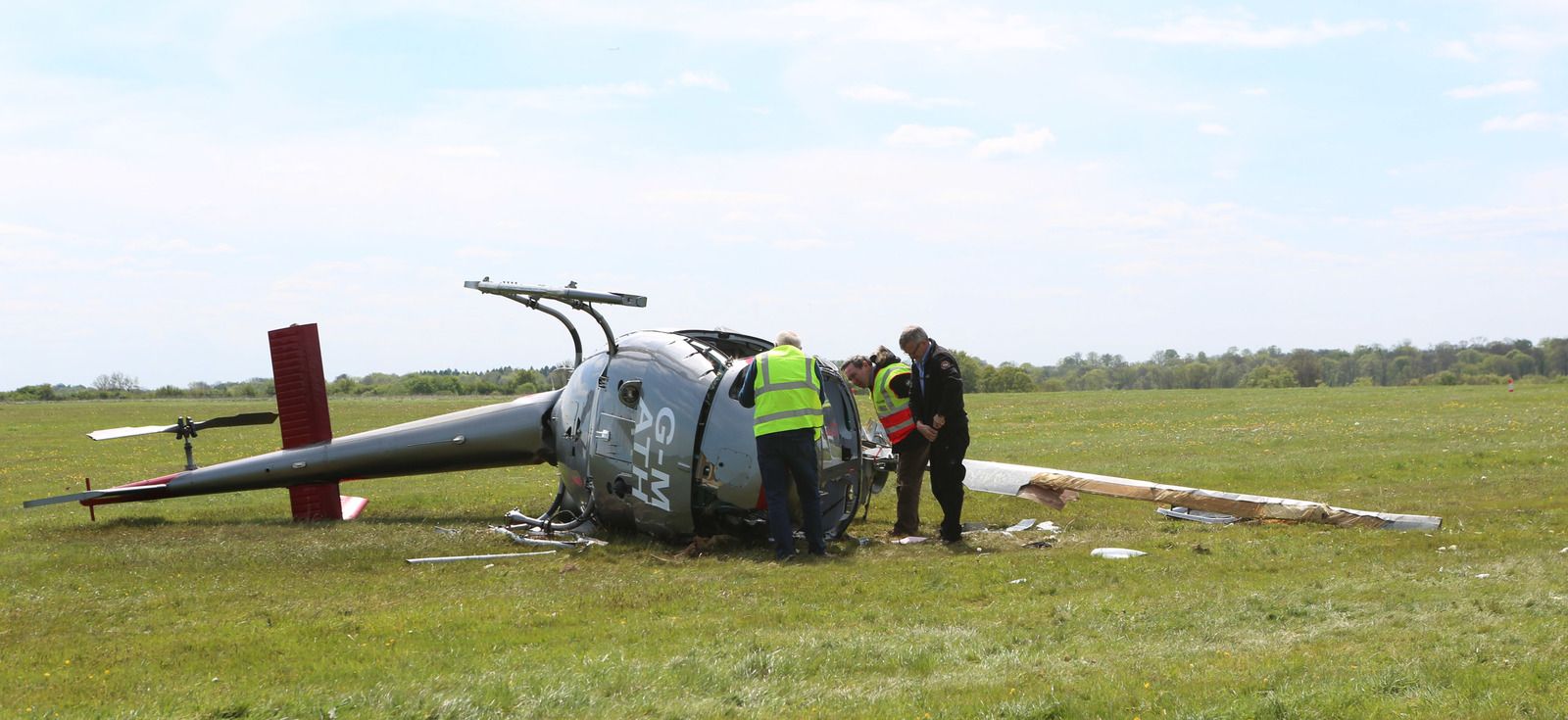 High Wycombe Helicopter Crash: Man Fighting For Life