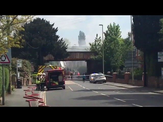 Forty Firefighters Battling To Save Romsey Property