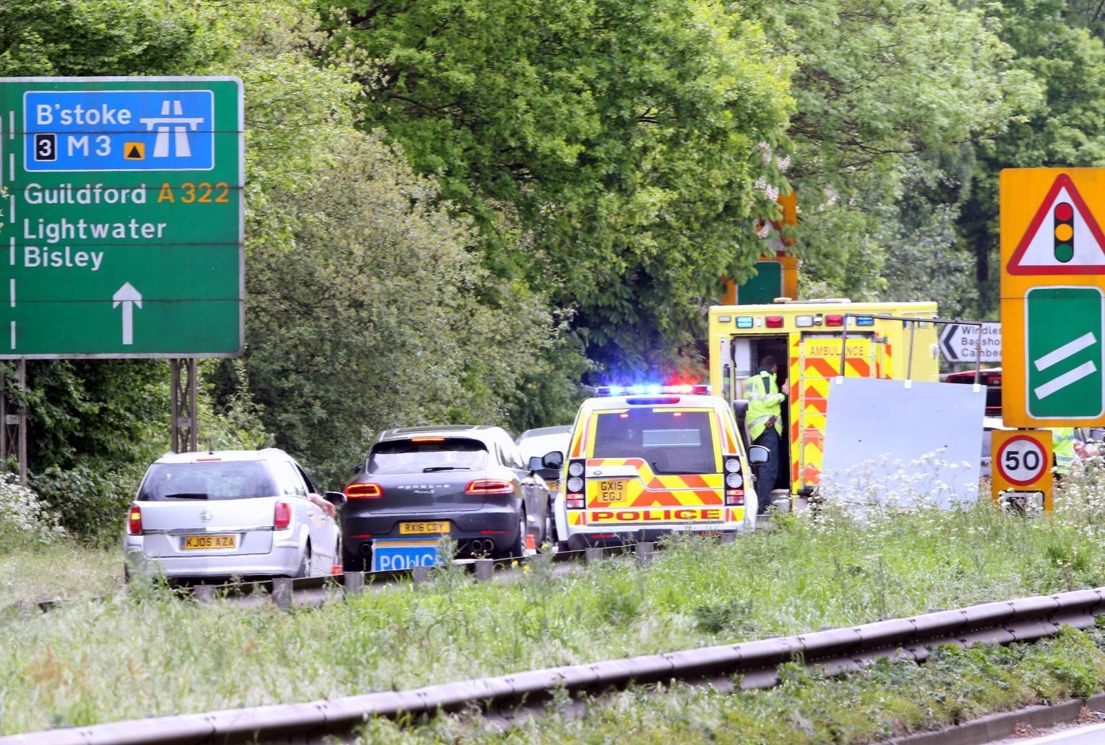 Stuck On The A322 In That Six Mile Jam This Is The Reason Why