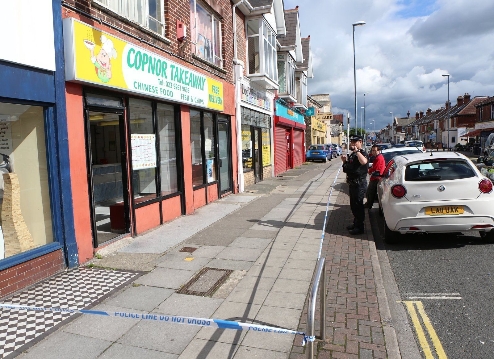 Police Close Footpath Following Serious Incident
