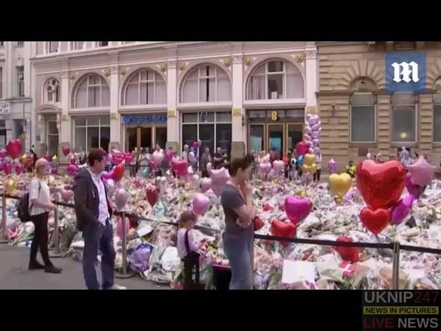 Ever-growing Ocean Of Flowers In Manchester As City Mourns Its Dead
