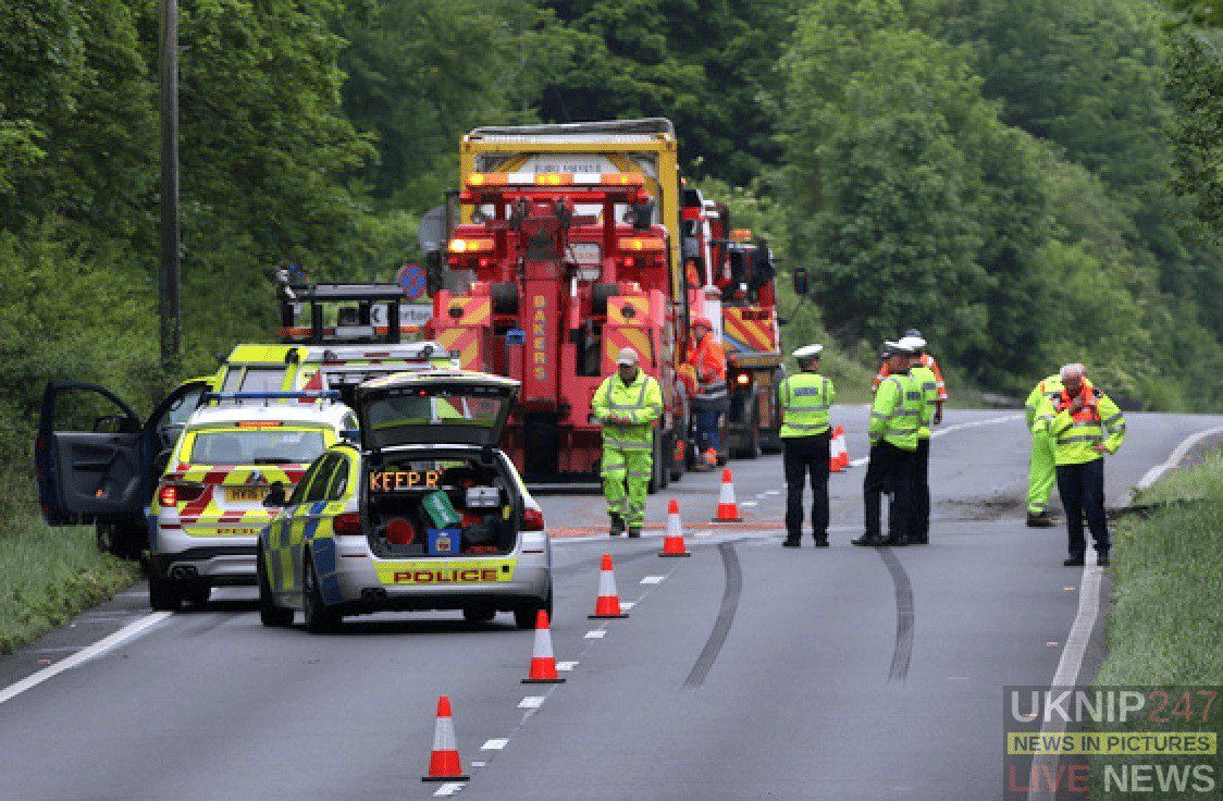 Police  Close A303 Eastbound  Following Serious Collision