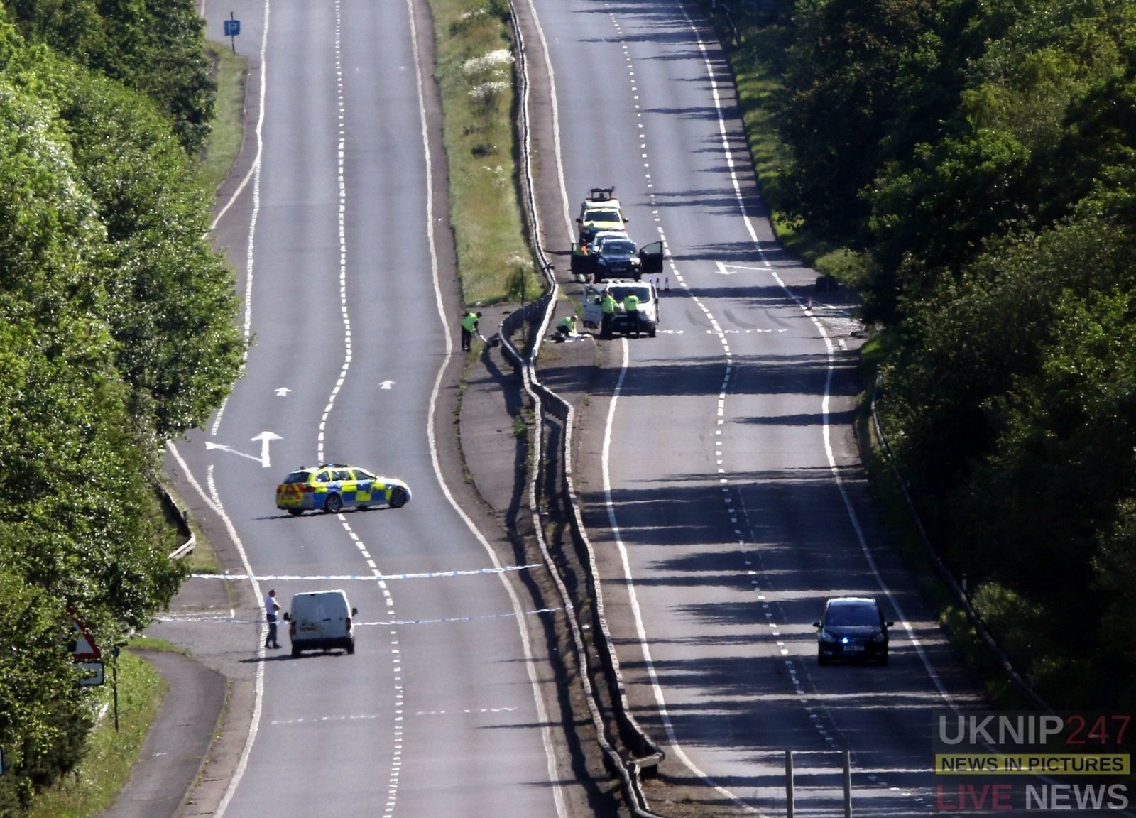 Man Killed After Being Struck By Van On A3