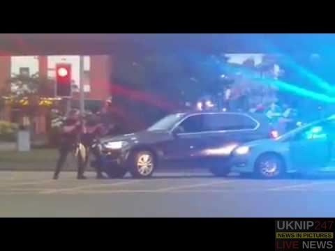 Dramatic Armed Arrests  In Reading