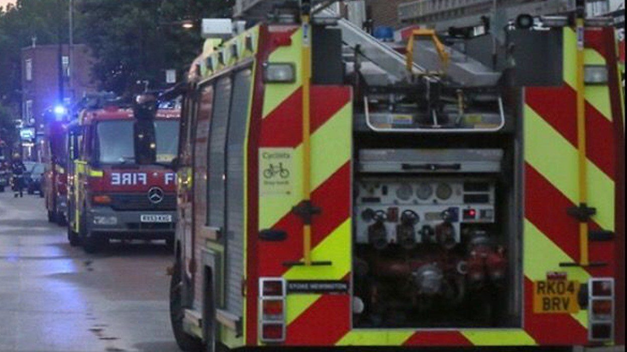 500 Tonnes Of Rubbish Well Alight At Recycling Centre