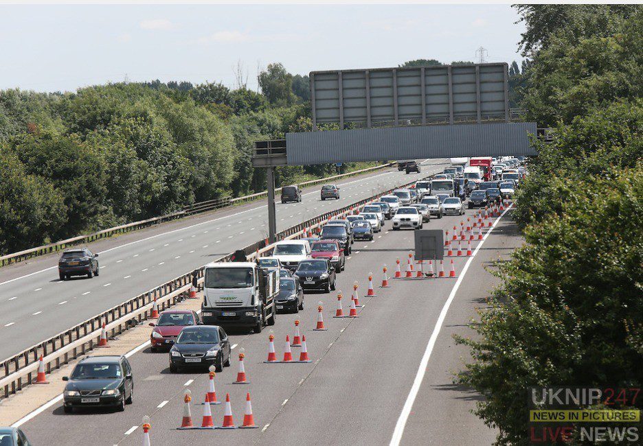 Morning Commuters Faced 10 Miles Of Tailbacks And Around Two Hours Of Delays On The M3