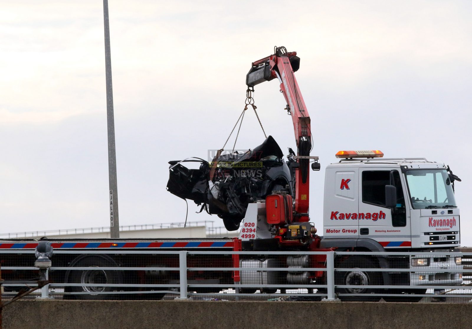 Breaking: Two Arrested Follow A2 Dover Lorry  Horror Crash  At Dover Port