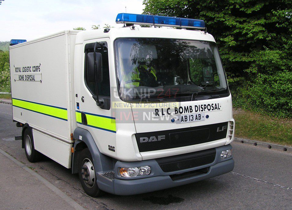 Bomb Squad  Called To  Hayling Island