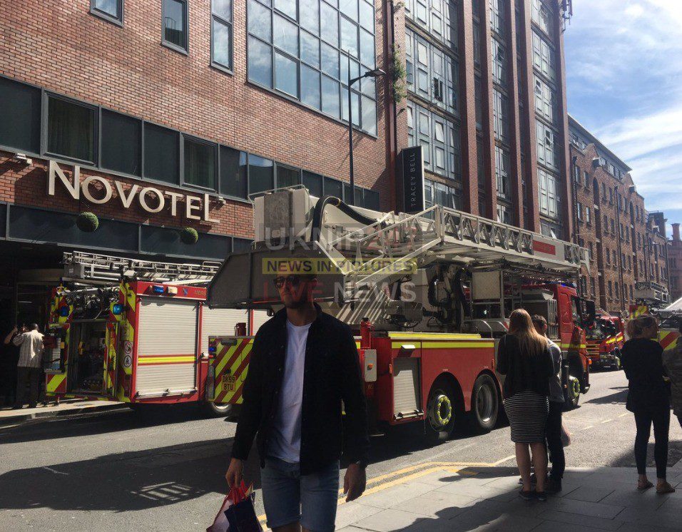 Small Fire Breaks Out At The Novotel In Liverpool