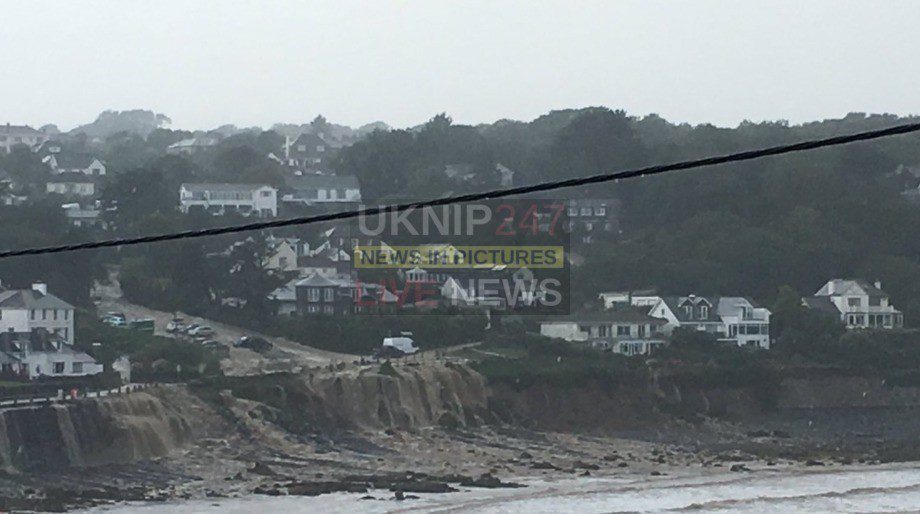 Major Flooding Hits Cornish Village  Coverack As Fire Service Declare Major Incident