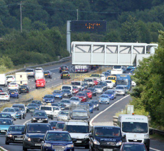 Delays On M27 Motorway  Following Earlier Collision
