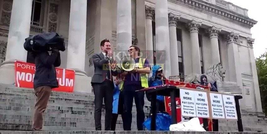 Scrap The Cap Rally In Portsmouth