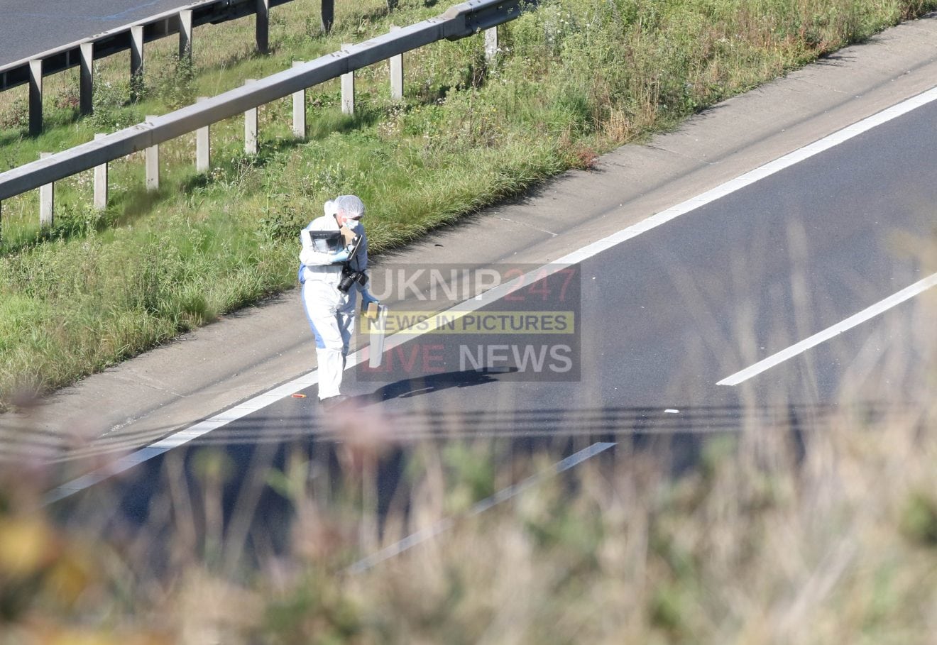 Terror Police Descend On The M3 Motorway After Dirty Bomb Is Found