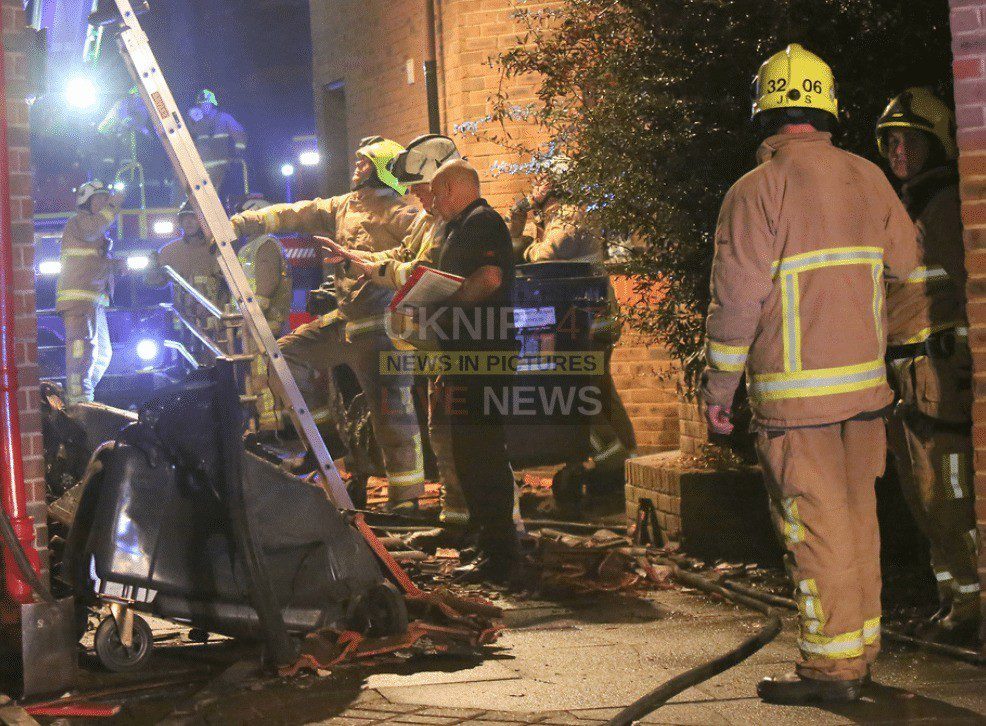 Arson Probe Launched After Wheelie Bin Fire Spreads To Epsom Playhouse