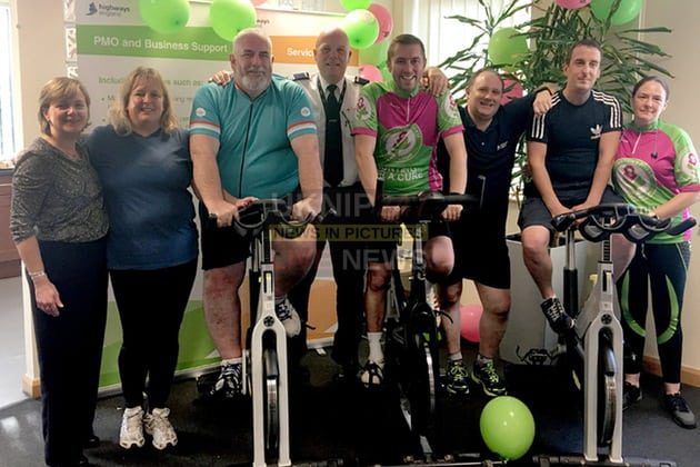 Traffic Officers’ Bike Challenge Is A Real Spin-off For Charity