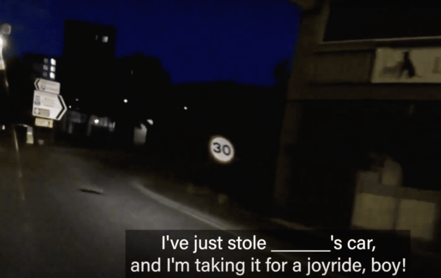 A Man Sentenced For Stealing A Car From A House In Woking Was Caught On Dashcam Admitting To His Crimes