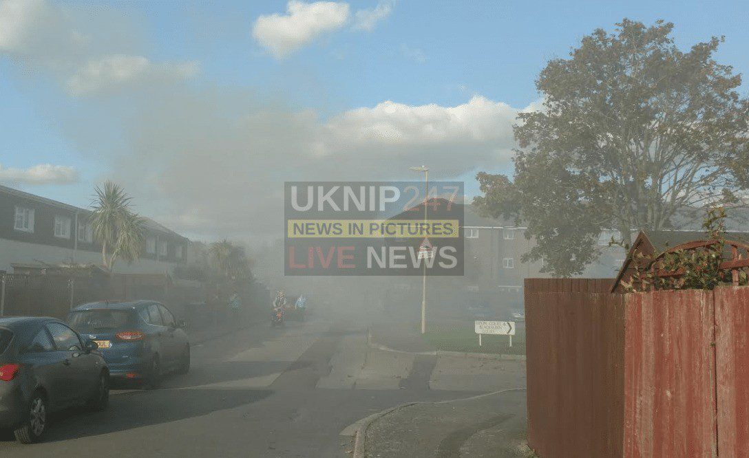 Fire Fighters Tackle Gosport  House Blaze