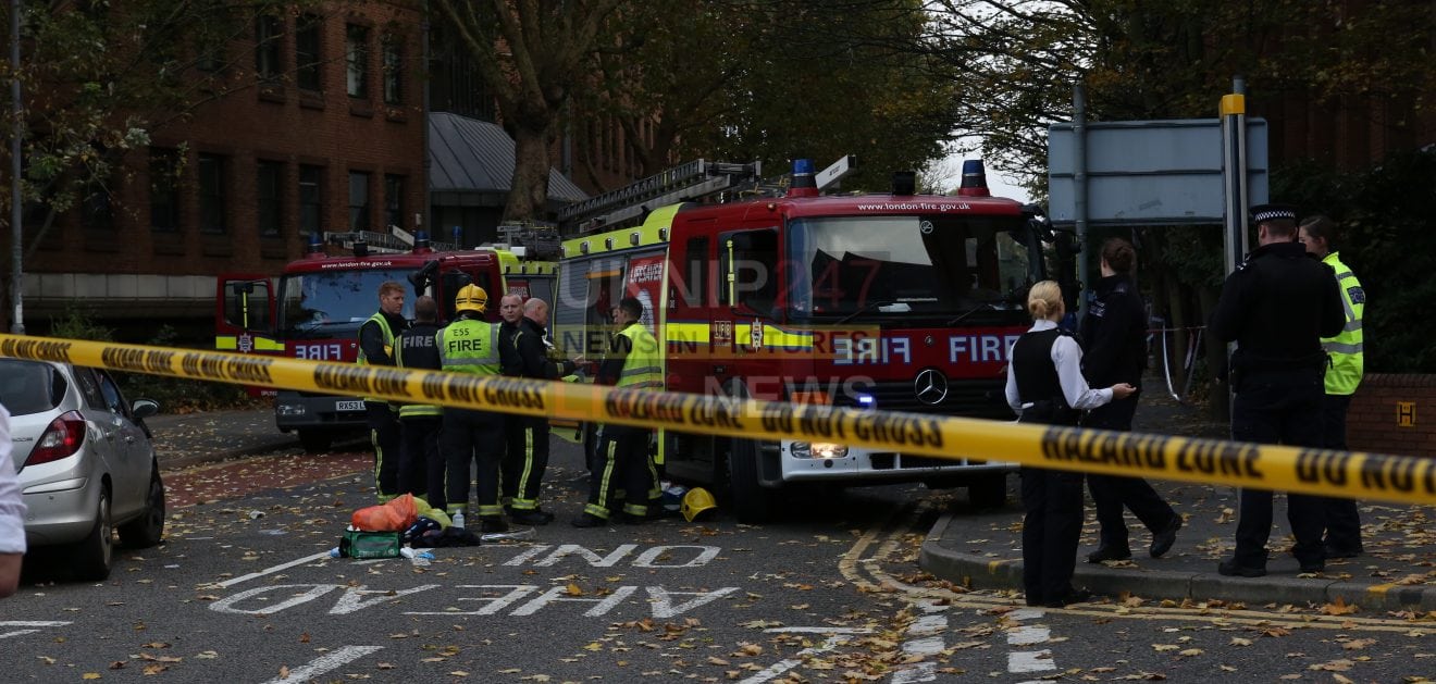 Police Closed  Hall Road In Kingston  Female Left Fighting For Her Life Following Collision