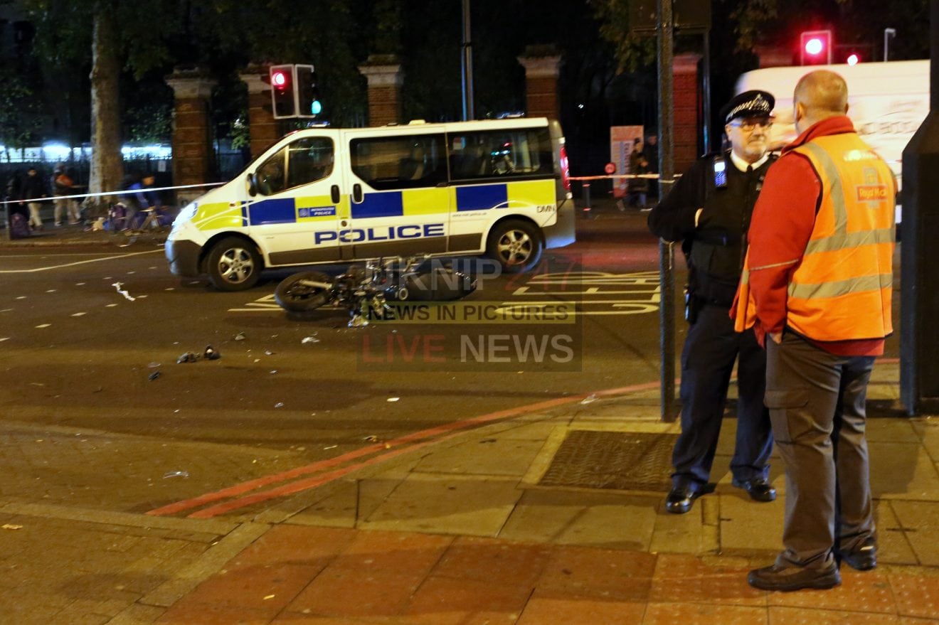 Biker In Collision With Royal Mail Van In  Finsbury Park Left In Critical  Condition